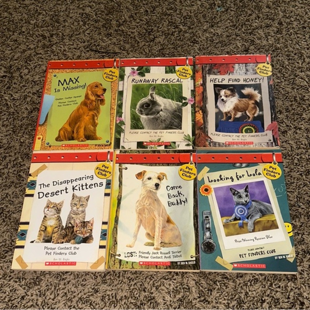 Pet Finders Club Book Set